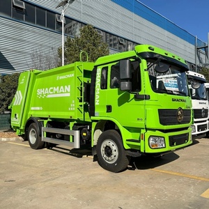 Shacman Compactor Garbage Truck 4x2 15CBM Rear Loader <b>Waste</b> Rubbish Tanker Garbage Truck for Sale - Product Image 3