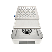 Aspirateur à ongles électrique de bureau JINYI 60W haute puissance 35000 tr/min blanc avec forte aspiration pour les soins de manucure en salon