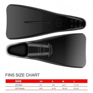 New Silicone <b>Swim</b> <b>Fins</b> Adult Children Frog Shoes Freestyle Long <b>Fins</b> <b>Training</b> Professional Diving Equipment - Product Image 4