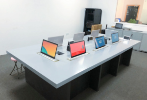 Cơ Giới Màn Hình LCD Lift Cho Hội Nghị Hệ Thống Cảm Ứng Màn Hình LCD Màn Hình Pop Up Lift LCD Nâng Cơ Chế - Product Image 2