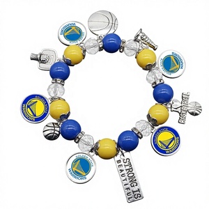 Braccialetto con Ciondolo Oklahoma Thunder 2025, Bracciale Unisex con Charm del Campionato in Lega <span class=keywords><strong>di</strong></span> Zinco - Product Image 5