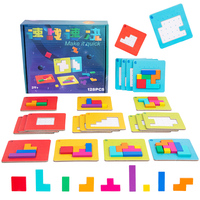 Juego de Duelo Rápido para Padres e Hijos, Juego de Mesa Educativo de Bloques de Cubos Coloridos para Desarrollar el Pensamiento para Niños