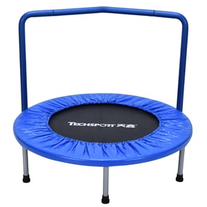 Mini trampoline pliable de 36 pouces, très vendu, respectueux de l'environnement, pour enfants, avec poignée, pour l'entraînement à domicile - Product Image 1