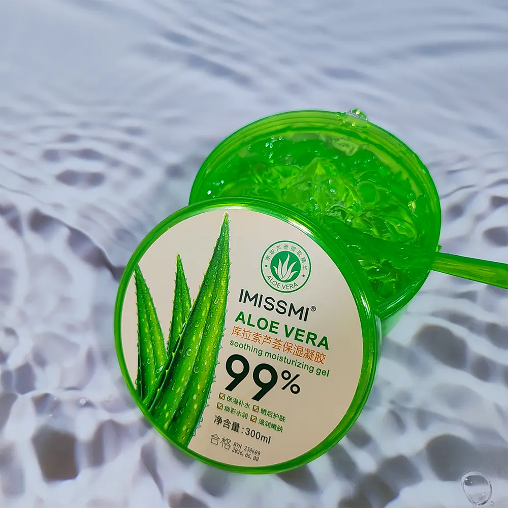 Vente en gros de gel d'aloe vera rafraîchissant naturel 300ml