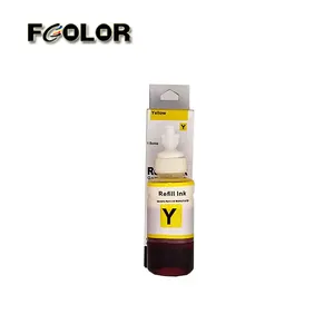 Fcolor-recarga de botella de tinta para Epson 664 L380, para impresora Epson L565, 672 L310 L805 L360 L363, 70ML
