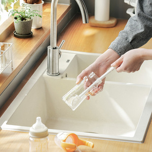 Brosse de nettoyage pliable en PP pour la maison et la bouilloire, <span class=keywords><strong>outil</strong></span> de cuisine portable multifonctionnel - Product Image 4