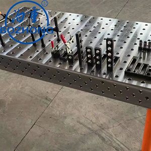 HT300 Angle de support en fonte Iron3D Plate-forme de soudage flexible Positionnement rapide Goupille de verrouillage Support Angle <span class=keywords><strong>Fer</strong></span> - Product Image 6