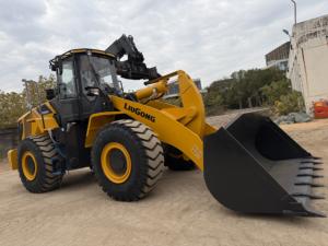 รถตักล้อยาง LIUGONG CLG856H ปี 2021 มือสอง 5 ตัน เครื่องยนต์ CAT รถตักหน้ามือสอง แกนหมุนมอเตอร์แบบเอียงพร้อมลูกปืนและเฟือง - Product Image 2