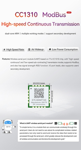 Module sans fil UART à faible consommation d'énergie Ebyte E70-900MT14S, prix d'usine avantageux, Cc1310 - Product Image 6
