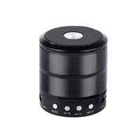 Altavoz Inalámbrico WS 887 Directo de Fábrica para 4.2, Llamadas Manos Libres FM, Diseño de Audio Tipo Pistola ABS Pequeño, Salida de 3W, Batería de 300-500mAh