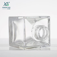 Stock Fabricant Flacon Carré 10ml 30ml en Verre Cosmétique pour Huile Essentielle, Bouteille Compte-gouttes à Fond Épais