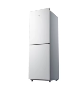 MIJIA 186L Double Door <b>Refrigerator</b> Frost Free/Direct Cooling Home Energy Saving Fridge Silver - Product Image 3