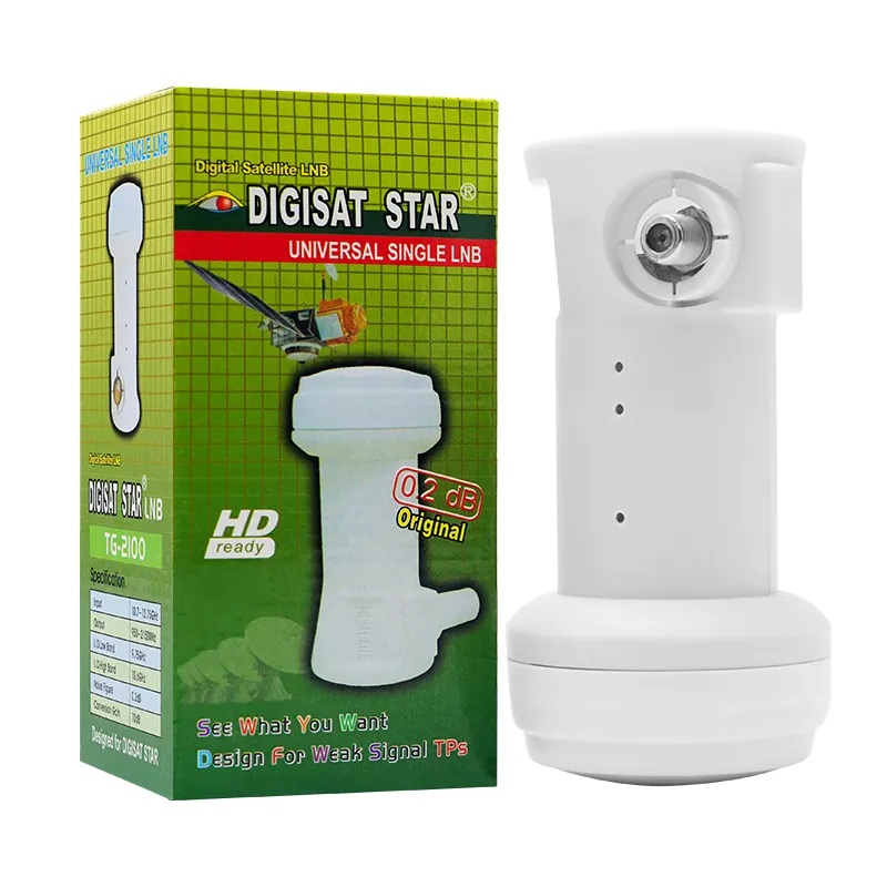 DIGISAT STAR TG-2100 neue Digital Ku Band Single Invert Satellite Fabrik preis