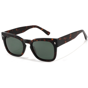 Retro <b>Sunglasses</b> Full Rim Tortoise Shell <b>Frame</b> Rectangle UV400 Protection Unisex Adult Style - Product Image 6
