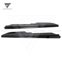 Aileron de jupes latérales en fibre de carbone pour Chevrolet Corvette C8 2020-2022