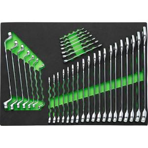 100 Pc Metric <b>Socket</b> Wrench Set With Ratchets And <b>Extensions</b> For Auto Repair Tools - Product Image 1