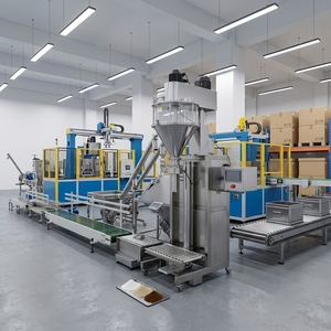 Machine <span class=keywords><strong>de</strong></span> remplissage <span class=keywords><strong>de</strong></span> poudre chimique sèche 10 kg, Ensacheuse <span class=keywords><strong>de</strong></span> poudre <span class=keywords><strong>de</strong></span> farine <span class=keywords><strong>de</strong></span> boulangerie 20 kg, Distributeur <span class=keywords><strong>de</strong></span> poudre à lessiver détergente avec pesage - Product Image 1