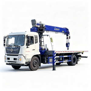 Camion de remorquage Dongfeng avec grue de 6 tonnes intégrée – Solution tout-en-un de secours routier - Product Image 1