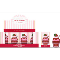 Parfum pour femme arabe personnalisé avec logo, 30 ml, vaporisateur, senteur fruitée, coffret cadeau mystérieux crème glacée