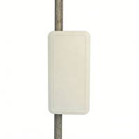 Antenne murale verticale 2400 MHz 18 dBi, antenne directionnelle à gain élevé 2,4 GHz, antenne plate extérieure Wi-Fi WLAN AP, pont sans fil