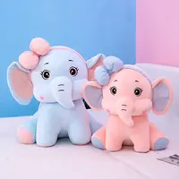 Neue Cartoon niedliche ausgestopfte Elefanten puppe Anime Plüschtiere Tier maschine Puppe Elefant Plüsch tier
