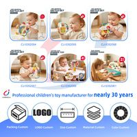 Mini piano électrique Chengji, jouet musical sensoriel, hochet, jouet éducatif précoce pour bébé, lumière LED, son, piano tactile coloré