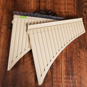 18 Tuyaux Flûte <span class=keywords><strong>de</strong></span> <span class=keywords><strong>Pan</strong></span> en Résine ABS C Tone Easy Learning Panflute Instrument <span class=keywords><strong>de</strong></span> Musique Cadeau pour Enfants Pipe <span class=keywords><strong>de</strong></span> <span class=keywords><strong>Pan</strong></span> pour Débutant avec Sac <span class=keywords><strong>de</strong></span> Rangement - Product Image 6