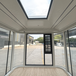 Maisons préfabriquées modulaires de luxe Maisons capsule en acier pour studio, bureau, hôtel petites maisons à prix économique - Product Image 4