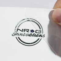 Étiquettes autocollantes en vinyle gaufré métallique durables avec logo personnalisé imprimé UV, autocollant de transfert à feuille d'or pour l'emballage artisanal de bougies