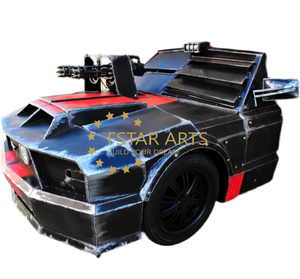 1:1 échelle Mad Max Fury Road Interceptor voiture avant modèle personnalisé Style industriel Bar Restaurant décoration - Product Image 6
