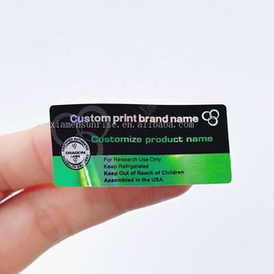 Tùy chỉnh thương hiệu Pharm lớp 3ml 10ml lọ nhãn dán nhãn và hộp bao bì - Product Image 2