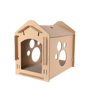 Fournitures écologiques pour animaux de compagnie, grande planche à gratter en <span class=keywords><strong>carton</strong></span> ondulé fait à la main, bricolage de chats, bon marché, 50 pièces - Product Image 4