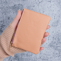 Pochette Cadeau Durable avec Fermeture Éclair pour Maquillage, Sac de Voyage en Cuir PU, Emballage Cosmétique, Bijoux, Porte-Monnaie Simple à Fermeture Éclair