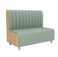 Combinaison de table et de chaise de canapé de conception moderne pour des salons de desserts de cafés-pour des restaurants de thé de lait
