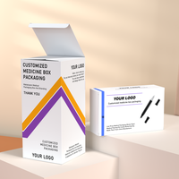 Boîtes d'emballage à bas prix en papier pour pilules, bonbons, blisters, emballages médicaux et boîtes d'emballage pour perfusion médicale