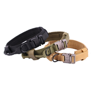 Colliers pour chien en toile réglables DFD925 M L XL, plusieurs tailles disponibles, avec boucle de déverrouillage rapide - Product Image 2