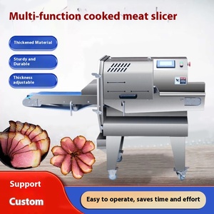 Affettatrice commerciale, completamente automatica, per salumi, di carne affumicata, verdure in salamoia brasate, di tipo Export di salumeria - Product Image 2