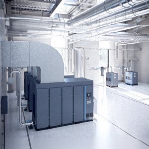 Compresor de Aire de Tornillo Rotativo Sin Aceite Atlas Copco <span class=keywords><strong>Serie</strong></span> ZT para Salas Blancas de Semiconductores, Certificado Clase 0, Suministro de Aire Ultra Limpio - Product Image 1