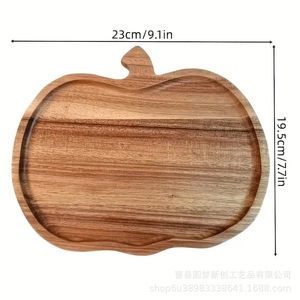 High-end wooden <b>tray</b>, <b>tea</b> <b>tray</b>, stove, solid wood household cake and dessert <b>tray</b>, tableware and dessert plate - Product Image 4