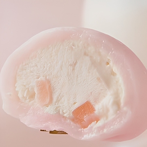 <span class=keywords><strong>Mochi</strong></span> Daifuku Congelado de Piel de Nieve con Centro Cremoso de Melocotón Blanco, Venta al por Mayor, a Granel, OEM, Marca Privada, ¡Gran Demanda! - Product Image 3