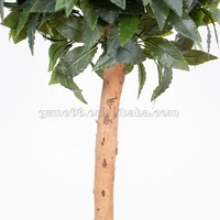 Grüne künstliche Osmanthus Baum Kunststoff Bay Lorbeer und Buchsbaum Topiary Garten dekorative Pflanzen Garten bedarf
