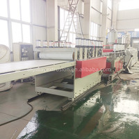 Ligne d'extrusion de coffrage pour dalles murales creuses en plastique, machine de production de gabarits de construction en PP PE