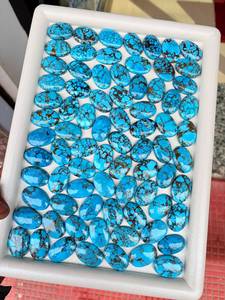 Pierre précieuse turquoise de qualité export, cristal naturel bleu-vert pour la création de bijoux, cabochons, artisanat et collectionneurs, à vendre - Product Image 4
