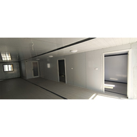 Conteneur d'expédition duplex préfabriqué luxueux prêt à l'emploi, maisons pliables préfabriquées, maison modulaire