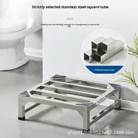 Support de machine à laver entièrement automatique en acier inoxydable, support universel surélevé, support de réfrigérateur, base de tambour épaissie, Henan