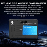 Nouvelle tablette Android 15 étanche IP67 de 10 pouces avec NFC, double caméra, 4 Go + 64 Go, PC industriel Wi-Fi GSM 4G ATEX, processeur MTK pour