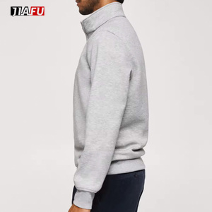 <span class=keywords><strong>Felpe</strong></span> da Uomo di Alta Qualità con Mezza Zip, Logo Personalizzato Ricamato, Stampa Grafica, Vestibilità Regolare, Casual, in Cotone - Product Image 2