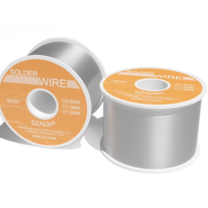 60/40 63/37 Tin <span class=keywords><strong>Lead</strong></span> Solder <span class=keywords><strong>Wire</strong></span> 0.8mm 1mm 3mm com Rosin Flux para Reparação Elétrica Chumbo Livre Sn99.3 Cu0.7 Fio De Solda - Product Image 3