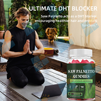 Complément alimentaire en gommes de palmier nain SUNI OEM ODM à marque privée pour la santé de la prostate des hommes et la vitalité masculine, vente en gros