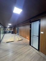 Maison mobile en acier, petite maison pliable préfabriquée moderne de luxe, extensible, 2 ou 3 chambres, conteneur de 20 ou 30 pieds, bureau